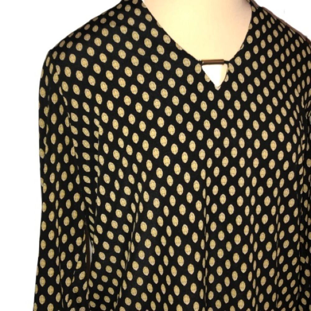 JONES New York printed black top